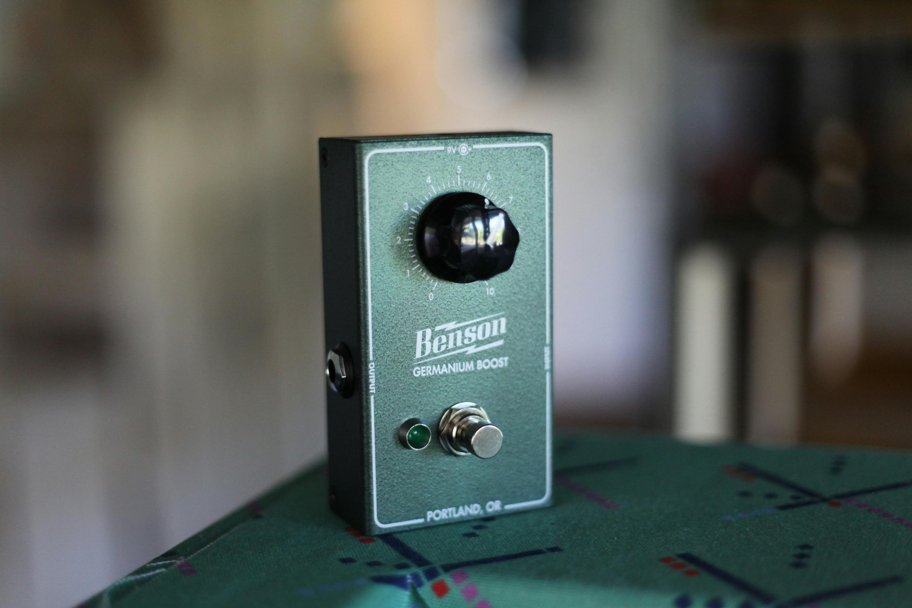 Benson Germanium Boost Pedal - Andertons Music Co.